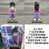 18cm Naujos Dragon Ball Anime figūrėlės Son Gohan figūrėlė Kariūnas Gohan Veiksmo figūrėlės PVC Statulėlė Kolekcionuojamas modelis Vaikų žaislai Dovanos balta