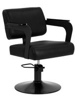 Kosmeda M kirpyklos kėdė juodas pagrindas Yeriel juoda 49-58cm