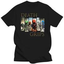 Balta vyrams moterims unisex vyrams moterims viršutiniai drabužiai marškinėliai nauji Death Grips Bionicle Toa Mata viršutiniai drabužiai marškinėliai laisvo kirpimo marškinėliai S