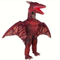 1 vnt., Unikalus pripučiamas dinozauro kostiumas, Suaugusiems, Helovino, Cosplay vakarėlio dekoracijos, Rekvizitas