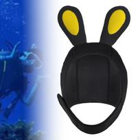 3 mm neopreno gaubtas nardymui su smakro dirželiu Moterims ir Vaikams L blue