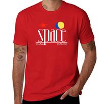 SPACE Ibiza Šokis: MODELIS 1 klasikinis juodas Mitinis La French Touch naktinis klubas Marškinėliai vasarinė viršutinė dalis marškinėliai vyrams S