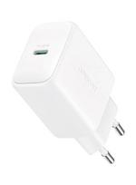 „Joyroom“ „Joyroom JR-TCF20“ sieninis įkroviklis su USB-C jungtimi, kurio galia iki 20 W (su USB-C / USB-C laidu)
