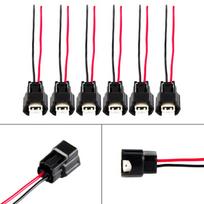 6 vnt. Kuro purkštukų jungtys Pigtail Nissan 300zx, Infiniti J30, Nissan VG30DE, VG30DETT, RB25DET, SR20DET, VH45DE