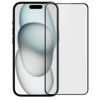 „Evelatus Apple iPhone 16 2.5D“ pilnai apsauginis stiklas, antistatinis, šviesiai juodas, Evelatus iPhone 16 2.5D Pilna Seguma Stikls ar Antistatisku Pārklājumu Gaiši Melna Rāmja Ultra-Clear Gadījumos Draudzīga Aizsardzība