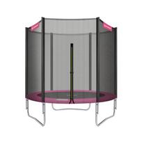 Sodų tramplynas, SONGMICS, Ø 244cm, Juoda, Mėlyna