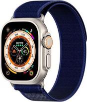 „Dux Ducis Sport“ lipdukas su lipdukais „Apple Watch 42 / 44 / 45 / 46 / 49 mm“, mėlynas