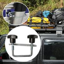Clamp for Roof Box, Luggage Rack Bolt on The Roof, Practical Mounting, Metal Accessories, Car Van Inner Width 6cm
