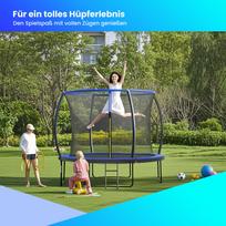 Batutas 305 cm su apsauginiu tinklu