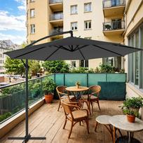 Sodo skėtis 300 cm su stovu