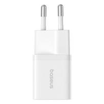 BASEUS GAN5 MINI 25W IŠMANIŲJŲ TELEFONŲ IR PLANŠETINIŲ KOMPIUTERIŲ ĮKROVIKLIS FAST, Balta