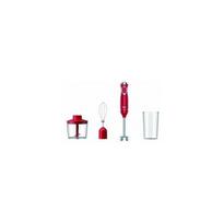 Blender with Chopper Voltz OV51112WSC, 800W, Metal nozzle with flask 0.7l., Beater attachment, Red, Oliver Voltz Blenderis ar smalcinātāju Voltz OV51112WSC, 800 W, metāla uzgalis ar kolbu 0.7L, putojamās ierīces