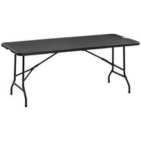 Sulankstomas sodo stalas 6 žmonėms, terasos stalas, 180 x 75,5 x 73 cm