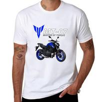 MT-07 Motociklo Marškinėliai nuostabūs juokingi kostiumai Marškinėliai vyras Vyriški marškinėliai S