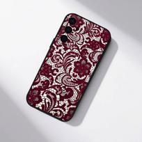 Vintage Lace Phone Case For Samsung S25,S24,S21,S22,S23,S30,Ultra,S20,Plus,Fe,Lite,5G Black Cover Samsung S105G
