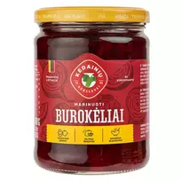 Kėdainių marinuoti burokėliai pjaustyti silpnai rūgštūs, 480 g