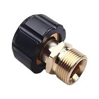 Slėginio ploviklio žarnos jungtis Slėginio ploviklio adapteris Greita jungtis prie slėginio ploviklio M22x1.5 vidinis sriegis į M22x1.5 išorinį sriegį 1