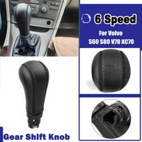 Skirta Volvo S60 S80 V70 XC70 PU Odos Pavarų Perjungimo Rankenėlė Rankinio Stabdžio Rankenėlė Priedai 5 6 Greičių 5 Speed