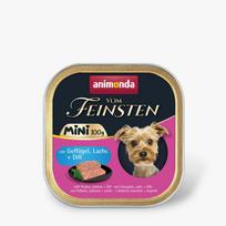 Animonda Vom Feinsten Dog Mini Adult višta, lašiša, krapai 100 g | 4017721823586