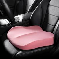 Automobilio pagrindinės vairuotojo sėdynės paaukštinimo pagalvėlė, atminties putų sėdynės paaukštinimo pagalvėlė, visų sezonų universalus, tinkamas žemaūgiams, automobilio pagalvėlė juoda