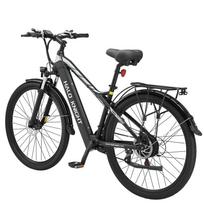 Halo Knight H02 Elektrinis dviratis suaugusiems - 750W didelio sukimo momento variklis 48V16Ah baterija 150KG maksimali apkrova Idealiai tinka važinėti mieste ir lengvu bekelėje juoda