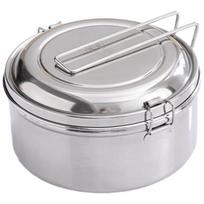 HANDUNYOU 316L Stainless Steel Round Lunch Box