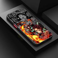 Demon Slayer Anime Dėklas Telefonui Samsung A56 A55 A54 A53 A36 A34 A33 A32 A31 A26 A25 A24 A23 A22 A21S A17 A15 A07 Samsung A07