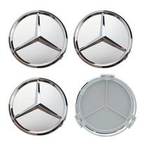 4 vnt. 75 mm automobilio ratų centriniai dangteliai, ratlankių stebulės dangteliai Mercedes Benz W204 205 A B C E S CLA CLK ML GLK GLA GLB GLC CLAS priedams