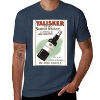 Talisker Scotch Whisky Australian Vintage Poster T-Shirt funny t shirts dark humor cotton t shirts man 100% T-Shirt S