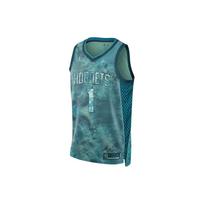 Nike NBA Lamelo Ball Hornets 2023 marškinėliai žalsvai mėlyni vyriški Streetwear FD4104-305 XXXL