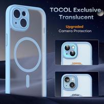 TOCOL iPhone 15 Plus dėklas su „MagSafe“