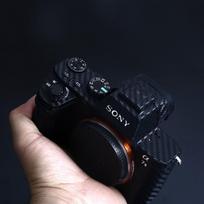Manbu Camera Skin for Sony A7 Series: A7, A7M2, A7M3, A7M4, A7R5, A7S3, A7R2. A7R4 Matte Black