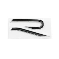 Metalinės R raidės Automobilio lipdukai Bagažinės lipdukas R Line Golf 8 Beetle Scirocco Passat Sharan Tiguan Jetta Sparno šoninis ženklelis