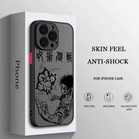Jujutsu Kaisen Anime For iPhone 17 Air 16E 16 15 14 13 12 11 8 7 mini Pro Max Plus Matinis Pusiau Skaidrus Minkštas Telefono Dangtelis iPhone 12