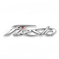 3D chromuotas metalinis „Fiesta“ raidės logotipas automobilio stiliaus šoninio sparno, galinio bagažinės lipdukas, lipdukas, ženklelis „Fiesta“ emblemai MK3 MK4 MK5 aksesuarams