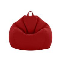 Home Decoration Comfortable Bean Bag Chair Sofa Cover Removable Washable Lazy Sofa Cover Breathable Soft Puff Couch Cover Adults 80-90cm