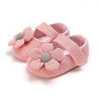 Baby Girl Soft Sole Prewalker Shoes for 0-12 Months - Spring & Autumn Anti-Drop Princess Shoes 11cm (0-4 months)