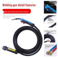 Binzel 15AK MIG Argono lanko plazminio dujomis ekranuoto suvirinimo aparatas ir priedai European Standard 15AK (3m) 10 sqmm