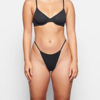 Plus Size Women's Underwear: Ultra-Fine Straps Invisible Thong Panties - Sexy S
