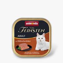 Animonda Vom Feinsten Cat Adult Chicken Liver 100 g | 4017721834438