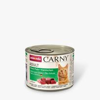 Animonda Carny Cat jautiena, kalakutas, triušis 200 g | 15758 | 4017721837095