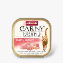 Animonda Carny Cat Adult Pure & Mild višta, krevetės 100 g | 4017721839488