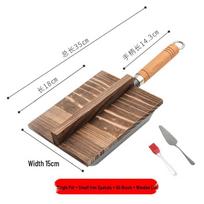 ZISIZ Japoniškas ketaus Tamagoyaki keptuvių rinkinys
