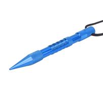 Umbrella Rope Needle Paracord Spike Needle Bracelet Aluminum Binding Stitches Corchet ToolSingle Blue blue