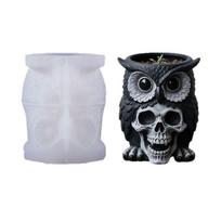 Handmade Succulent Planter Silicone Mould Concrete Flower Pot Mold Easy Demold Gypsum Mould for Home Decoration 1