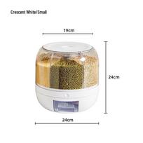 Rotating Multi-Compartment Grain Dispenser maža spalva/mėnulio baltumo spalva