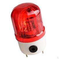 Beacon Light Flashing Rotating Sound Alarm W/ Bolt Bottom AC110V