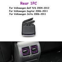 Golf 6 Sagitar Jetta Automobilio Priekinės Galinės Kondicionieriaus AC Angos Grotelių Slenkio Angos Tab Įrašas Remonto Rinkinys Volkswagen 5KD819703 Rear 1PCS