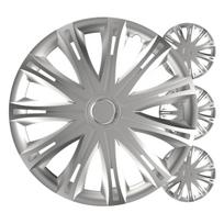 Ratų gaubtai 4 vnt. Spark, sidabriniai 13"