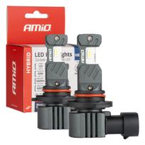 LED žibintų lemputės Hybrid series HB4 9006 6000K Canbus 60W AMIO-04118